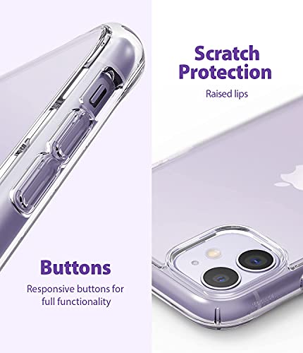 Coque iPhone 11 Ringke étui transparent rigide anti rayures - 7