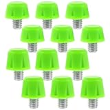 Avantage de la légèreté : la construction légère réduit la fatigue, permettant des mouvements plus rapides et des performances athlétiques améliorées. crampons de football verts, pointes pour chaussures de piste