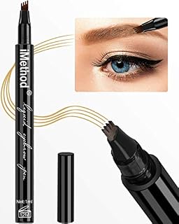 Eyebrow Tattoo Pen - iMethod Microblading Eyebrow Pencil with a Micro-Fork Tip Applicator