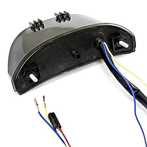 2003-2006 CBR 600rr Cbr600 2004-2007 CBR 1000rr Cbr1000 Rr Luces Traseras LED Luces Traseras de Freno con Intermitentes Integrados Indicadores de Humo Motocicleta
