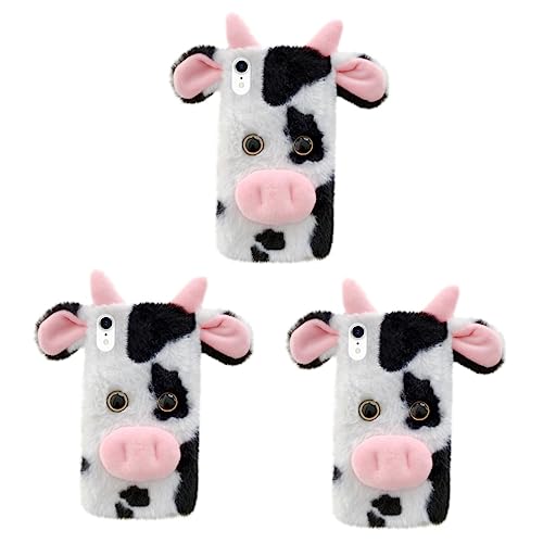 Coque de téléphone peluche douce housse souple TPU anti-choc et anti-rayures BESTonZON