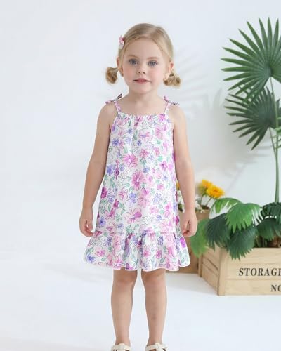 Image of Weebaby Baby Clothes Girl Toddler Summer Outfits Infant Casual Sleeveless Halter Ruffle Tank Cute Short Set Baby Clothing