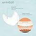 APRICOT 2x Hyaluron Augenpads aus medizinischem Silikon mit niedermolekularem Hyaluron - Bis zu 30x Wiederverwendbar, Dermatologisch Bestätigt, Vegan & Tierversuchsfrei - Augenpads gegen Augenringe