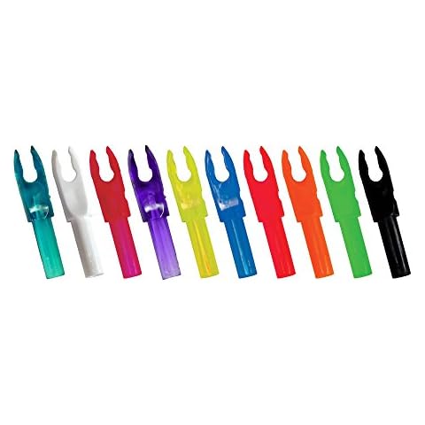 Bohning F-Nock - Alternative to Easton G-Nocks (large Groove) (Solid Black) Cover