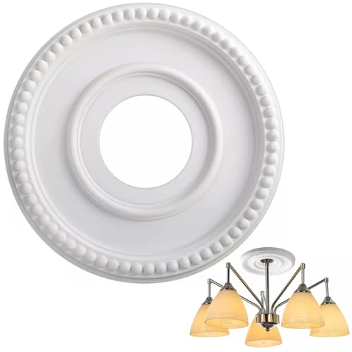 Rose de plafond polystyrène éclairage intérieur et rosace PU pour suspension