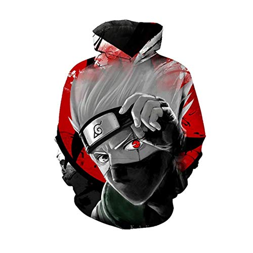 CHENMA Herren lustig Ahegao 3D-Druck Pullover Kapuzen-Sweatshirt mit...