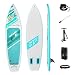 Hydro-Force™ SUP Touring Board-Set Aqua Glider 322 x 79 x 12 cm