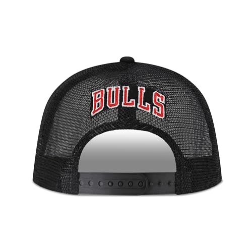 Image of Ultra Game Men's NBA Official Snap Back All Around The World Trucker Baseball Cap Hat