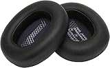 Replacement Ear Pads Compatible with JBL Live 650BTNC Headphones. Soft Protein Leather Combined with Memory Foam Replace Ear Pads for Repair Accessories - Black