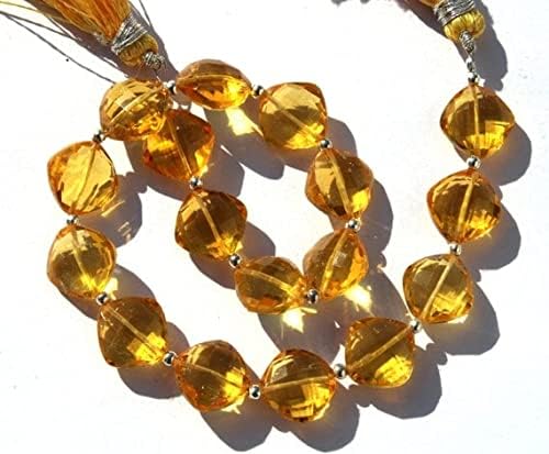 Citrine quartz briolettes à offrir aux passionnés de création de bijoux faits main