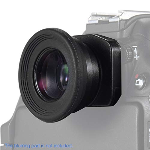 Mcoplus 1.08x-1.60x Zoom Viewfinder Eyepiece Magnifier for Canon Nikon Pentax Sony Olympus Fujifim Samsung Sigma Minoltaz DSLR Camera - Thumbnail 2