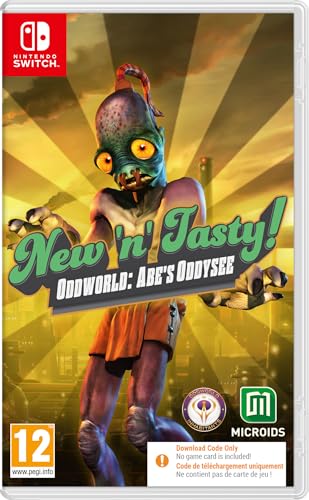 New 'N' Tasty! Oddworld: Abe's Oddysee (Switch Code-in-Box)