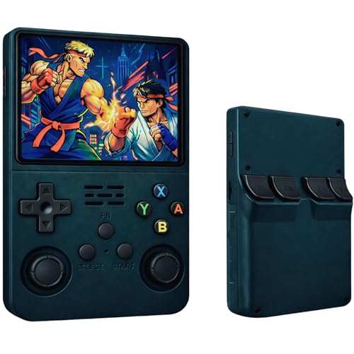 Consola Retro Portatil con más 20.000 Juegos - Versión 2026- Mini Consola Arcade - Juegos PS1, PSP, N64, NDS, SuperN, GameB, GBA, NeoG, etc. Pantall HD de 3.5' 640*480 - Original Rechace Imitaciones!