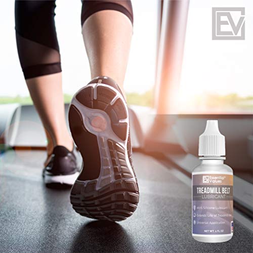 Treadmill Belt Lubricant - Odorless & Toxin-Free 100% Silicone Oil - Silicone Treadmill Lubricant - Reduces Noise & Prolongs Belt Life - Universal Treadmill Oil Belt Lube #TOP5