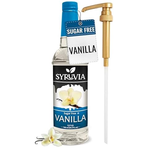 Syruvia Sugar Free Vanilla Syrup Cover