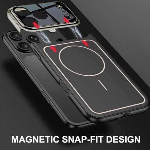 Coque iPhone 17 Pro Max magnétique anti-rayures pour objectif photo - 3