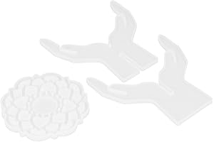 Flower Pot Shelf, Irregular Silicone Flower Pot Shelf Easy Demoulding for DIY...