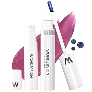 Wonderskin Wonder Blading All Day Lip Stain Peel Off Masque and Reveal Kit – Long Lasting, Waterproof Nude Lip Tint, Transfer Proof Natural Makeup Stain Kit (Bella)