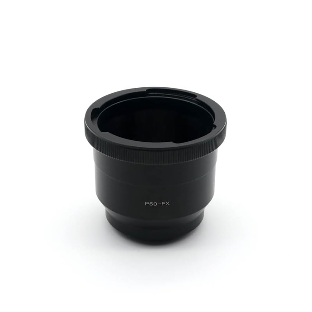 P60-FX Lens Adapter Ring for Pentacon 6 for Kiev 60 Mount Lensand for Fuji X Mount Camera X-A1/X-A2/X-A3/X-E1/X-E2/X-Pro1/X-Pro2 Metal Lens Adapter Ring Manual Focus Adapter Ringocus Adapter Ring