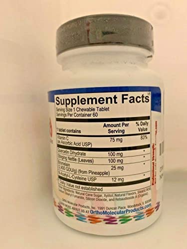 Ortho Molecular - D-Hist Jr. 60 tablets