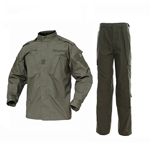 DLP Tactical BDU Combat Pants & Jacket Set Ripstop PolyCotton Reinforced Knees & Elbow Military-Style Uniform product thumbnail 12