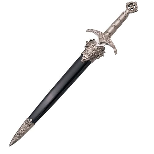 Daga Templarios 16643 | Cuchillo-puñal templario histórico de coleccionista con Vaina. Colección de artículos Antiguos…