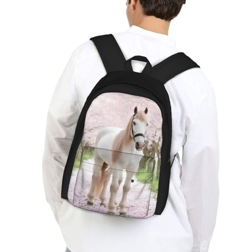 3d Animal Cherry Cute Horse Girls Backpacks kids Bookbag Daypack 17" Shoulder Bag3