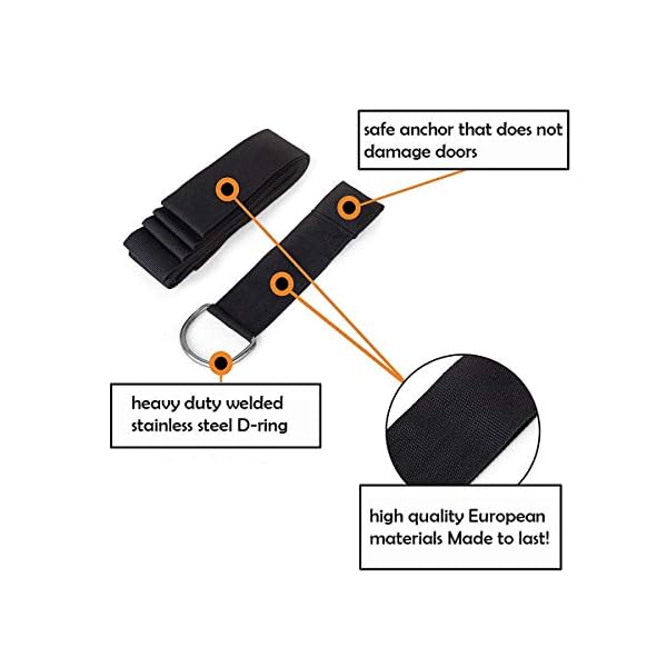 Dualshine-Leg-Stretcher-Door-Flexibility-Stretching-Leg-Strap-Great-for-Ballet-Cheer-Dance-Gymnastics-or-Any-Sport-Leg-Stretcher-Door-Flexibility-Trainer-Premium-Stretching-Equipment Dualshine Leg Stretcher Stap, Stretching with Door Stretch Strap for Flexibility - Great for Ballet Cheer Dance Gymnastics or Any Sport Trainer Stretching Equipment