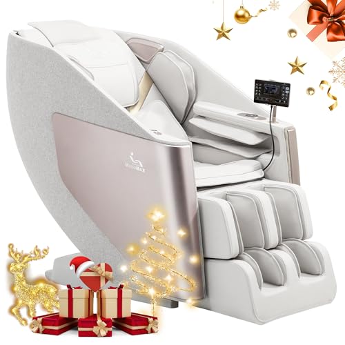 MassaMAX A305 Massage Chair Full Body, Zero Gravity, 53.15" SL-Track