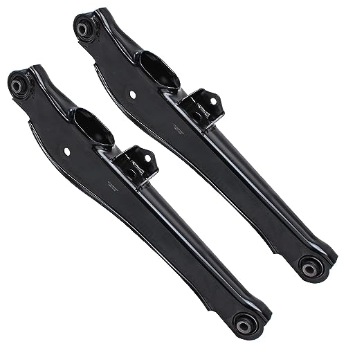 Image of Detroit Axle - 8pc Rear Control Arms Kit for 07-09 Dodge Caliber Jeep Compass Patriot, Upper Lateral Arms Lower Control Arms Front and Rear Stabilizer Sway Bar Links 2007 2008 2009 Replacement