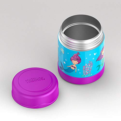 Image of Thermos F30020MR6 Funtainer 10 oz, Mermaid Insulated Food Jar, 10oz