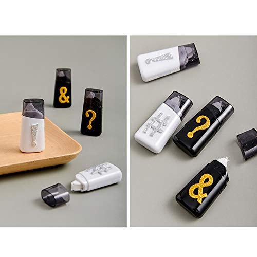 MISHITI 4 stks/set Kawaii Symbolen White Out Corrector Correctie Tape Briefpapier Student - Image 6