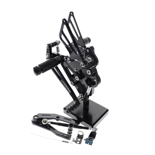 Repose-pieds arrière FZ-09 en alliage d'aluminium usiné pour moto
