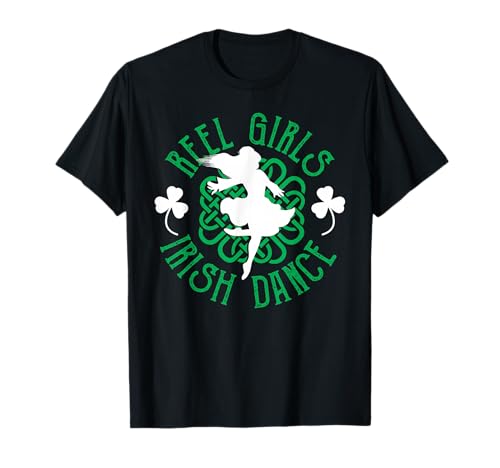 Women Irish Step Dancer Step Dancing Reel Girls Irish Dance T-Shirt