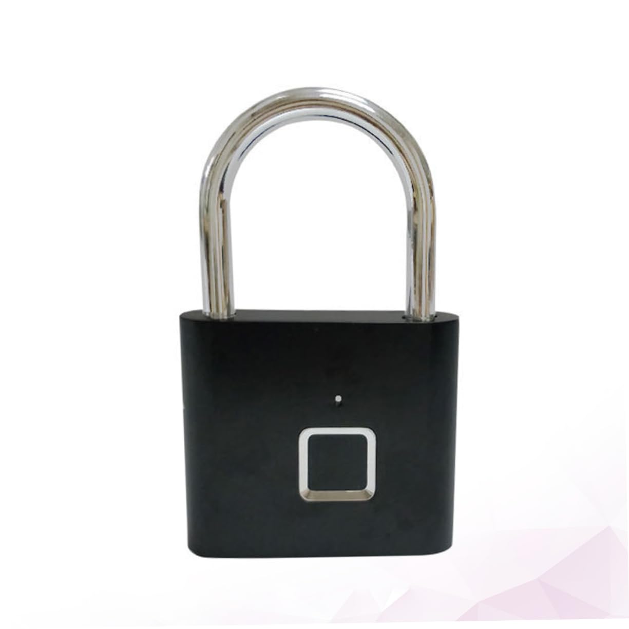 Cadenas Intelligent à Empreinte Digitale Noir, Alliage Acier, 96 G
