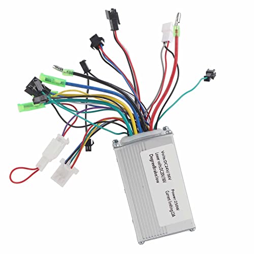 Regulador de Motor Sem Escova de Metal 24/36V 250W, Substituição de Controladores de Velocidade Elét
