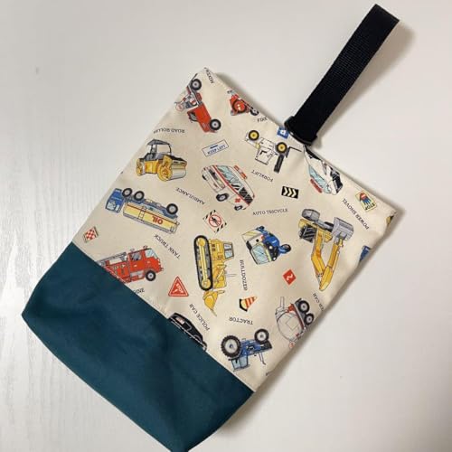 はたらくくるま レッスンバッグ 上履き入れ - 製品詳細