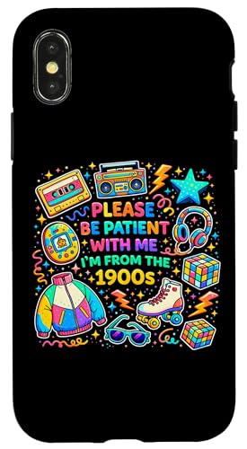 Please Be Patient With Me I'm From The 1900�N�� �ʔ������B���e�[�W �X�}�z�P�[�X iPhone X/XS �p
