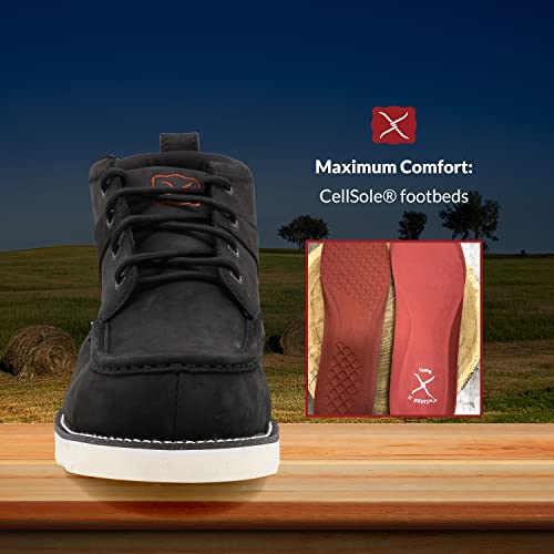 Image of Twisted X Men's 4 inch Alloy Toe Wedge Sole Work Boot