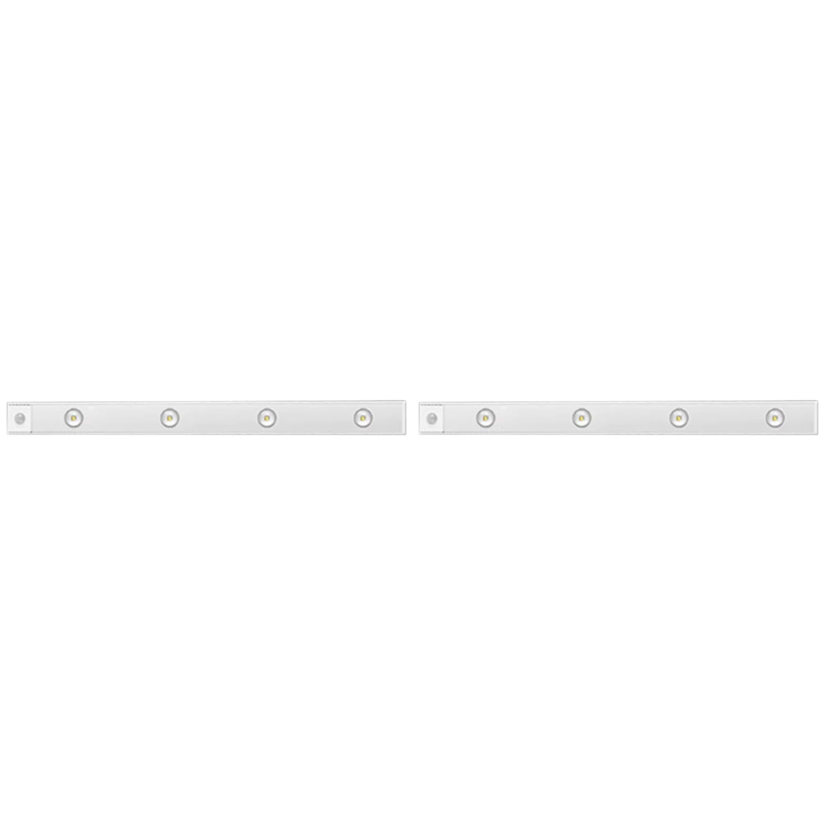 Hndhbfgrt 2X Under Cabinet Light LED Motion Sensor Light 3 Color Dimmable Wireless Under Counter Light Dimming Hill Light