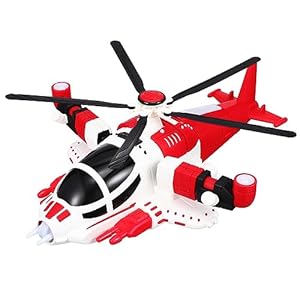 HANABASS Rotierendes Spielzeugflugzeug