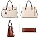 BOSTANTEN Briefcase for Women Laptop Bag for Women 15.6 Inch Computer Bag Leather Tote Designer Work Purse Stylish