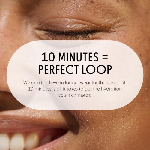 Image of LOOPS Night Shift Repairing Hydrogel Face Mask - 5 Pk