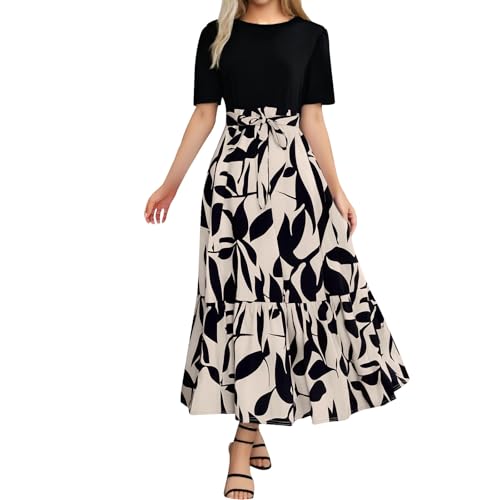 Robe d'été longue à fleurs pour vos journées ensoleillées et sorties décontractées