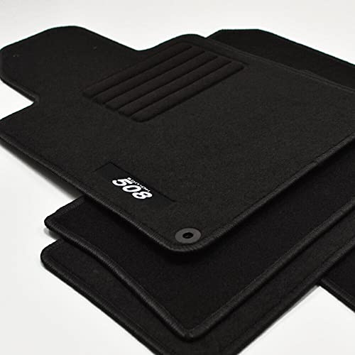Tapis de voiture sur mesure Car Lux AR02811 tapis de sol noir auto