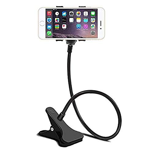 TECHPOOL Universal Flexible Portable Foldable Lazy Phone Holder Plastic