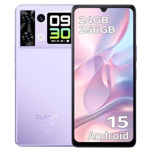 CUBOT P90 Celular, 120Hz Smartphone, 24GB(12+12GB...