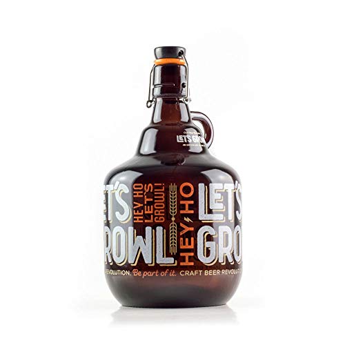 Growler Vidro 2L - Hey Ho!