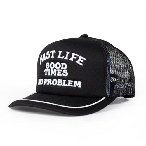 FASTHOUSE No Problem Hat (Black One Size)