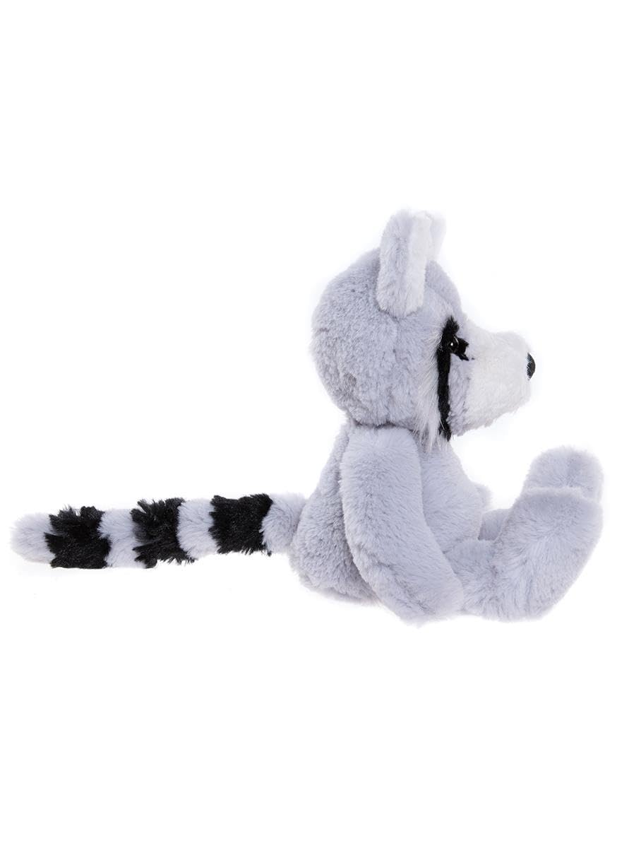 Charlie Bears Bear & Me Riley Raccoon Teddy Bear Soft Cloudy Grey Plush Animal Cute Toy Stuffed - 9.5 Inches Tall - Image 3